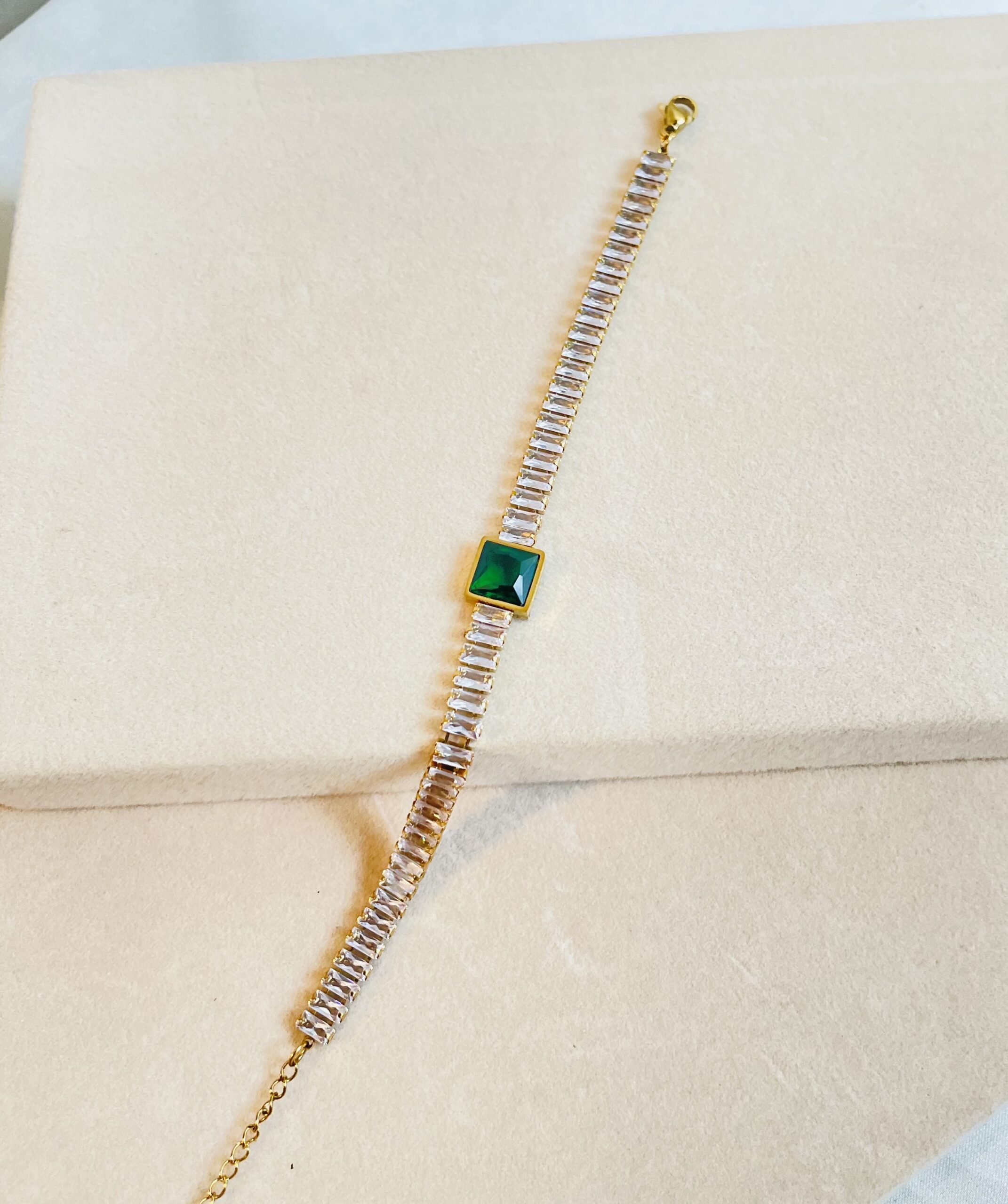 Emerald Tennis Bracelet