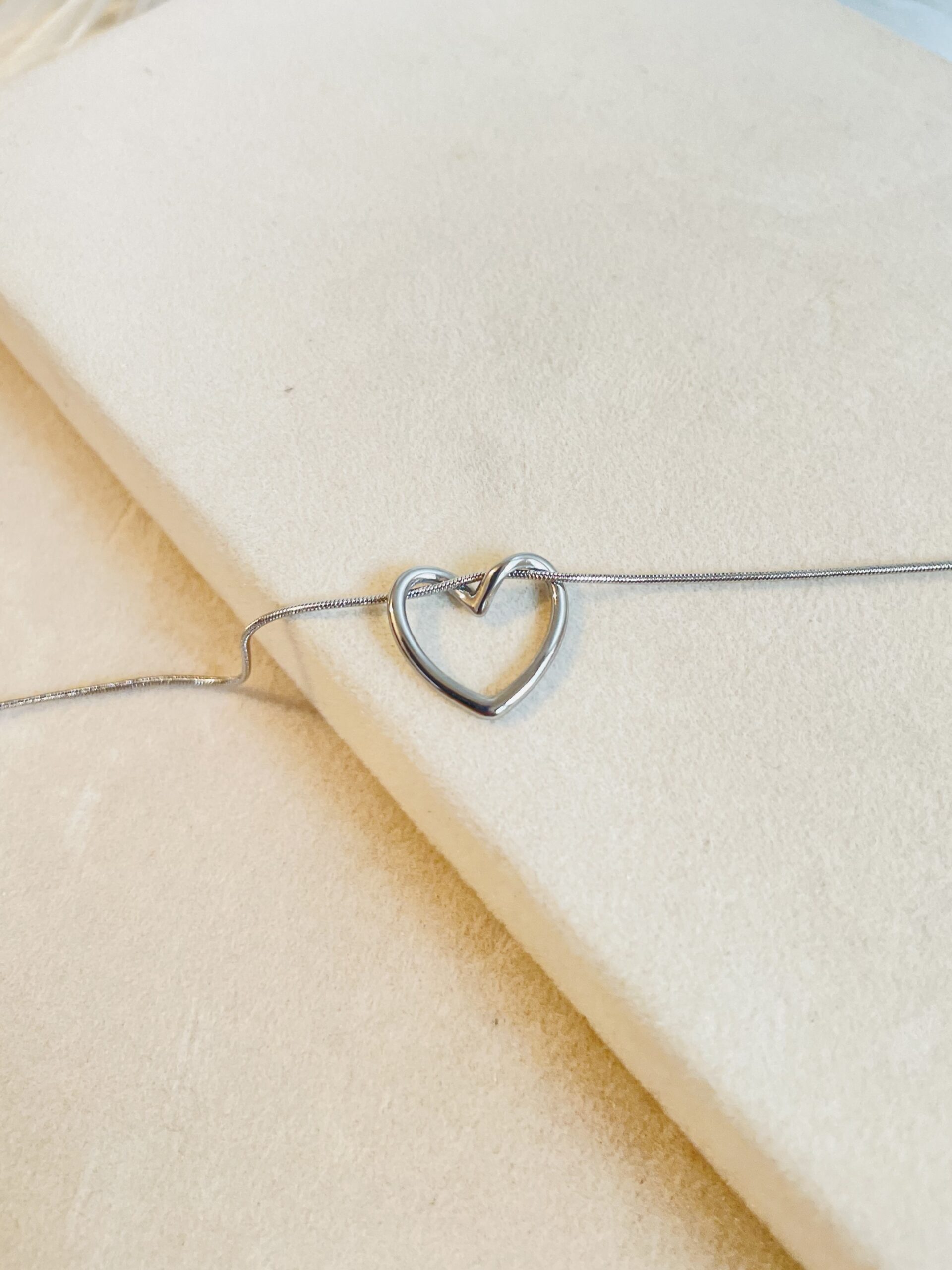 In My Heart Silver Bracelet